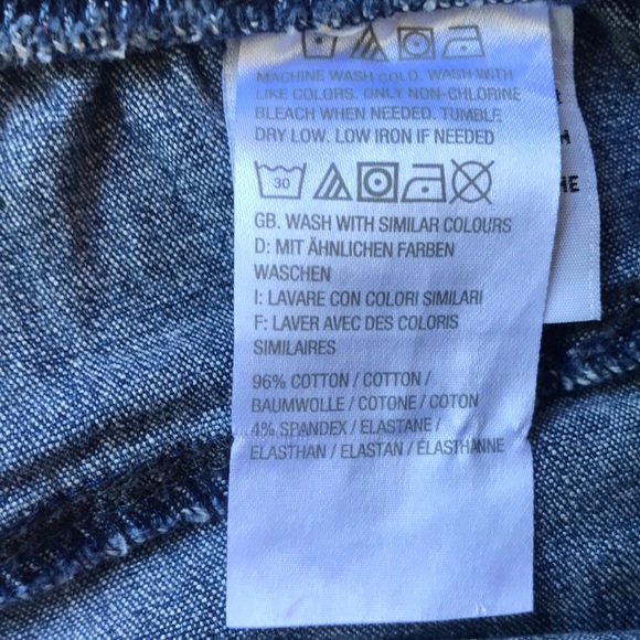 Denim & Company Stretch Jean Jeggings. Size Large Petite. - Picture 4 of 8